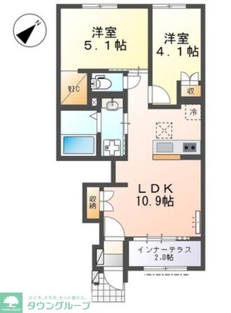クレリアの物件間取画像